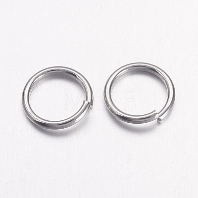 Tarnish Resistant 304 Stainless Steel Open Jump Rings STAS-E066-07-5mm-1