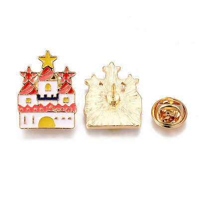 Alloy Enamel Brooches JEWB-N006-046-NR-1