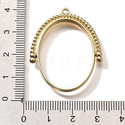 Alloy Open Back Bezel Pendants PALLOY-I223-11LG-1