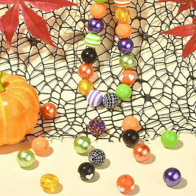 DIY Halloween Pendant Decoration Making Kit DIY-CJC0006-04-1