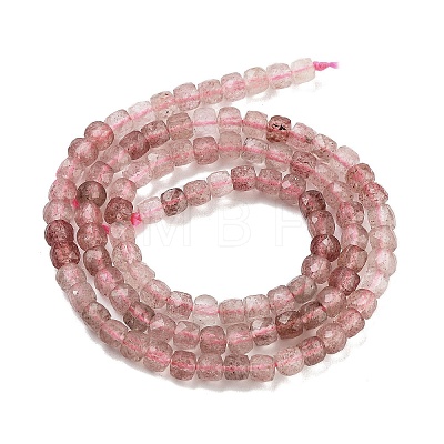 Natural Strawberry Quartz Beads Strands G-H042-A11-02-1