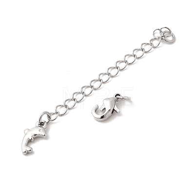Brass Chain Extender KK-G546-01P-1