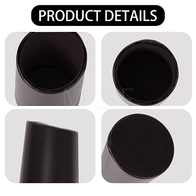 PU Leather Eyeglasses Display Riser Stands ODIS-CN0001-12-1