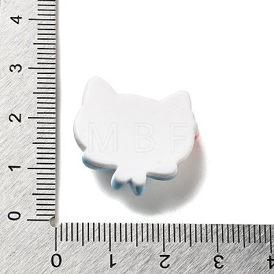 Cat Theme Opaque Resin Decoden Cabochons CRES-B020-02E-1