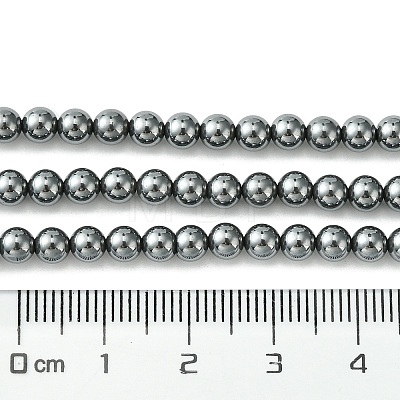 Natural Terahertz Stone Beads Strands G-Z034-B13-02-1