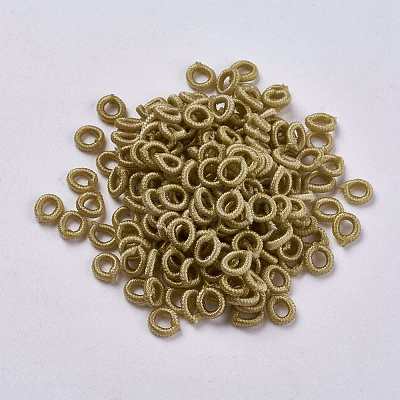 Polyester Cord Beads WOVE-K001-B22-1