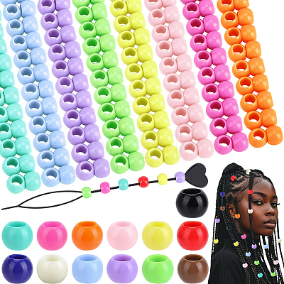 2Pcs Plastic Topsy Tail Hair Styling Braiding Tool OHAR-PA0001-05-1