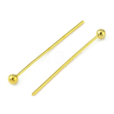 Brass Ball Head Pins KK-YW0001-42-1