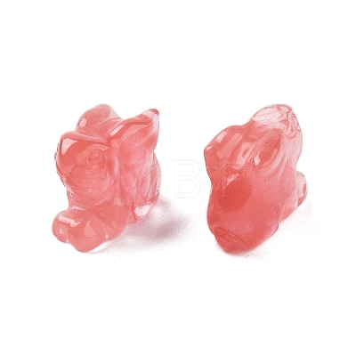 Natural & Synthetic Gemstone Carved Figurines DJEW-L023-E-1