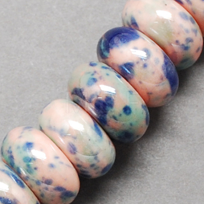 Handmade Porcelain European Beads OPDL-Q099-7-1