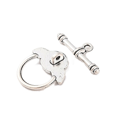 Tibetan Style Toggle Clasps X-LF0026Y-1