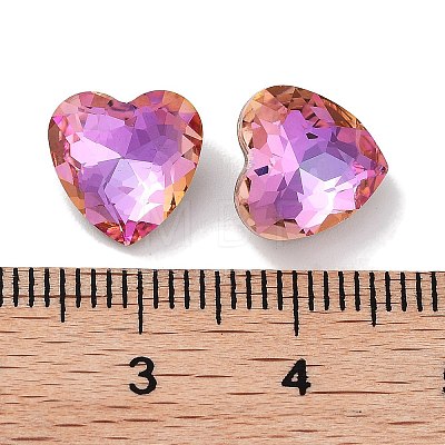 Glass Rhinestone Cabochons RGLA-G020-04E-D502-1