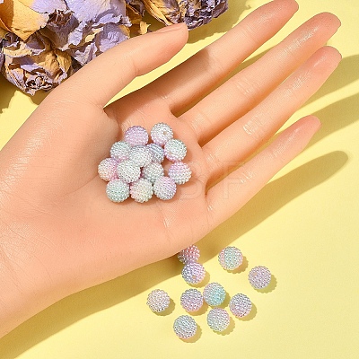 50Pcs Imitation Pearl Acrylic Beads OACR-YW0001-11F-1