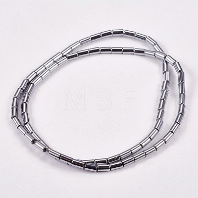 Electroplate Non-magnetic Synthetic Hematite Beads Strands X-G-J162-C-05-1