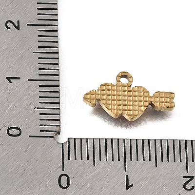 304 Stainless Steel Enamel Pendants SA-CBAA2E4-08B-G-1
