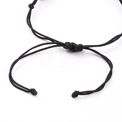 Adjustable Nylon Cord Braided Bead Bracelets BJEW-JB05829-1