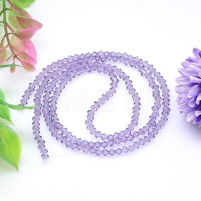Faceted Imitation Austrian Crystal Bead Strands G-M180-8mm-26A-1