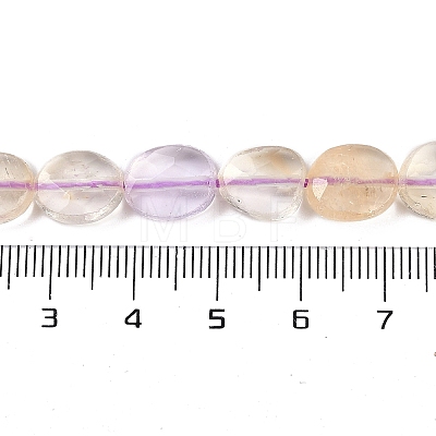 Natural Ametrine Beads Strands G-B125-K01-02-1