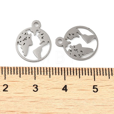 304 Stainless Steel Charms STAS-J042-06P-1