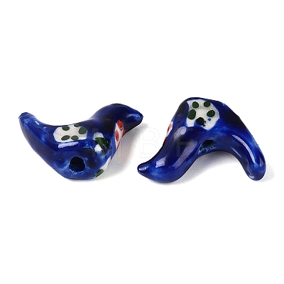 Handmade Porcelain Beads PORC-N013-07E-1