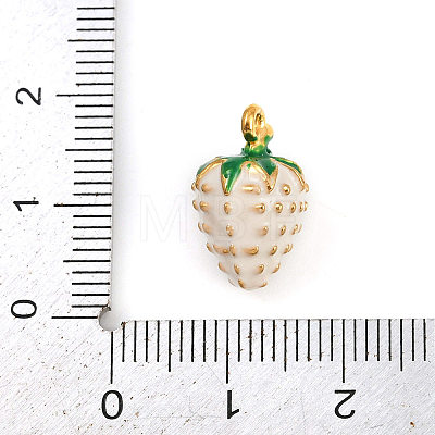 304 Stainless Steel Enamel Pendants STAS-P402-02B-02-1
