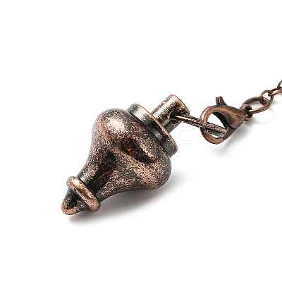 Brass Dowsing Pendulum Pendants KK-R142-01-1