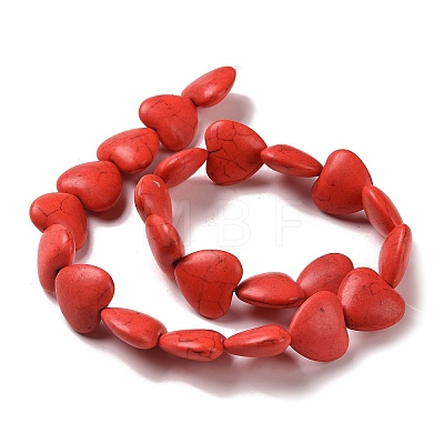 Synthetic Howlite Beads TURQ-17X18-118-1