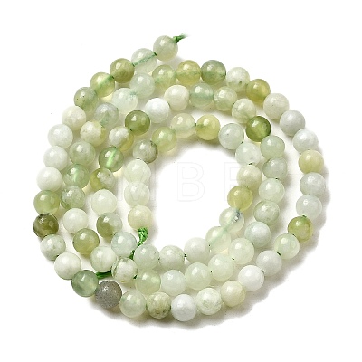 Natural New Jade Beads Strands G-K340-A01-4mm-1