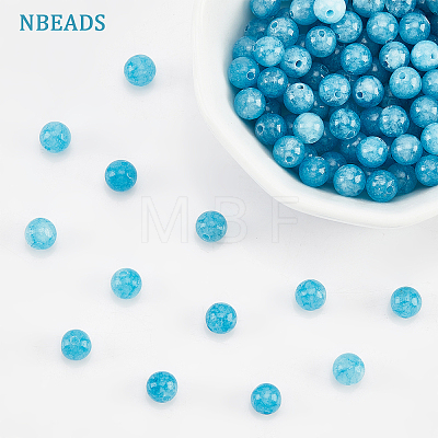  Natural Blue Quartz Beads Strands G-NB0003-69-1