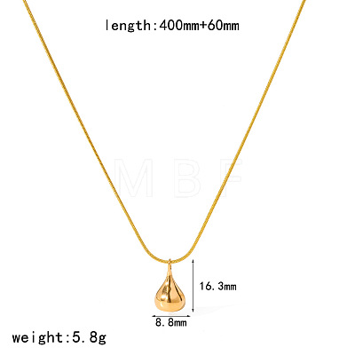 304 Stainless Steel Pendant Necklaces WG62204-03-1