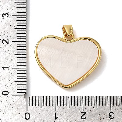 Brass Micro Pave Clear Cubic Zirconia Pendants KK-K345-05G-02-1