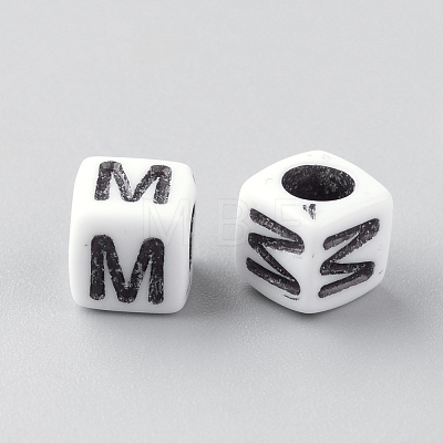 Opaque Acrylic Beads LS-SACR-Q188-02M-1