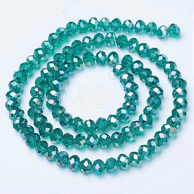 Electroplate Glass Beads Strands LS-EGLA-A034-T8mm-B04-1