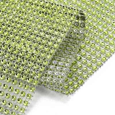 24 Rows Plastic Diamond Mesh Wrap Roll DIY-L049-05S-1