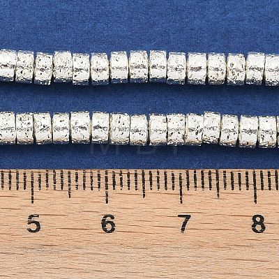 Electroplated Synthetic Non-Magnetic Hematite Beads Strands G-U003-16C-1