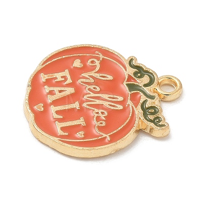 Thanksgiving Day Alloy Pendants ENAM-R007-01G-11-1