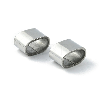 304 Stainless Steel Slide Charms/Slider Beads STAS-C016-02P-1