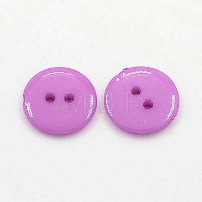 Acrylic Sewing Buttons X-BUTT-E084-E-M-1
