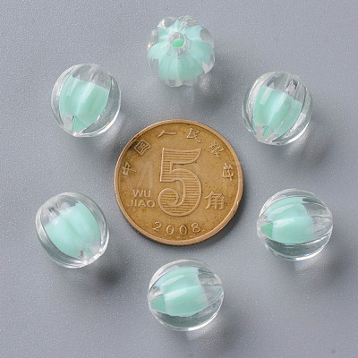 Transparent Acrylic Beads TACR-S152-07A-SS2111-1