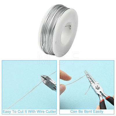 Matte Round Aluminum Wire X-AW-G001-M-0.8mm-01-1