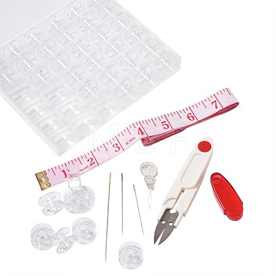 Plastic Household Line Empty Sewing Machine Line Axis Kits DIY-TA0003-05-1