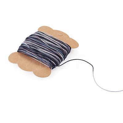 50M Gradient Color Waxed Polyester Cords YC-TADJ0001-04F-1