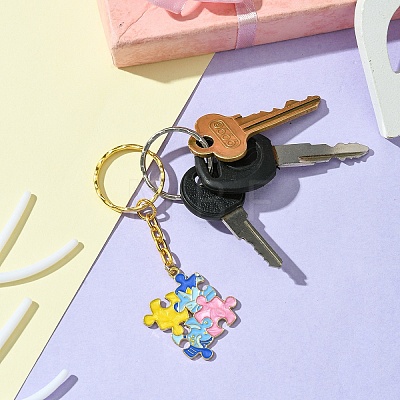 Alloy Enamel Keychain KEYC-YW00086-01-1