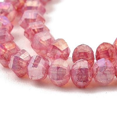 Imitation Jade Glass Beads Strands GLAA-P058-03A-01-1