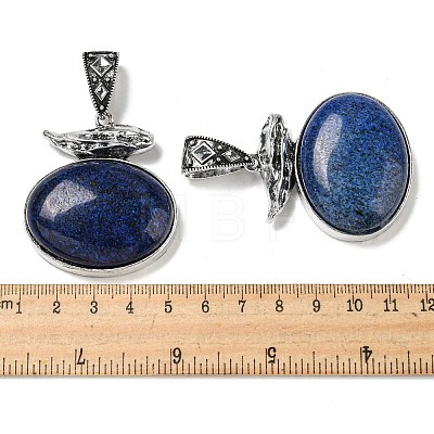 Natural Lapis Lazuli Pendants G-Z050-07C-1