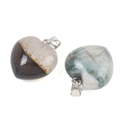 Natural Agate Pendants GG-K002-03B-1