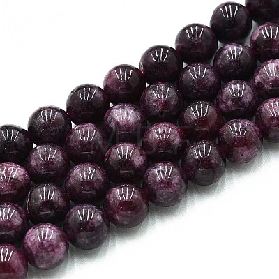 Natural Quartz Beads Strands G-N355-10mm-46-1