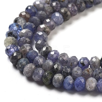 Natural Tanzanite Beads Strands G-G161-B14-01-1