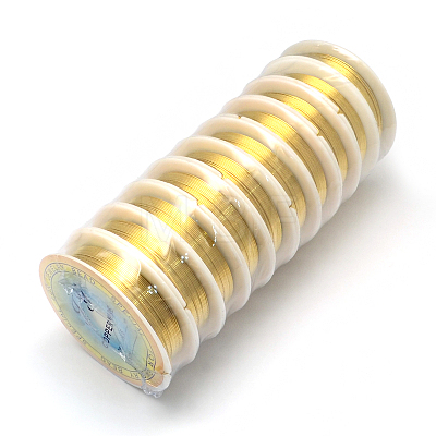 Round Copper Jewelry Wire CWIR-S002-0.6mm-M-1