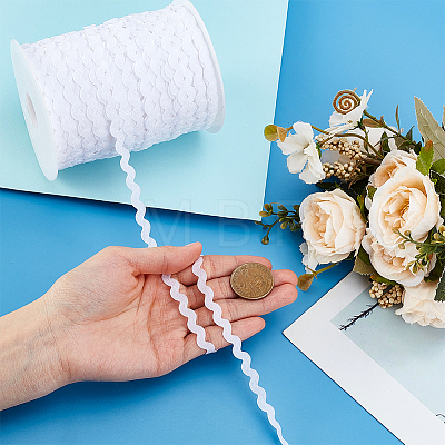 Polyester Wave Ribbon OCOR-WH0078-536C-1